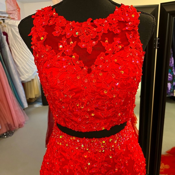 2pc mermaid dress - Picture 3 of 4